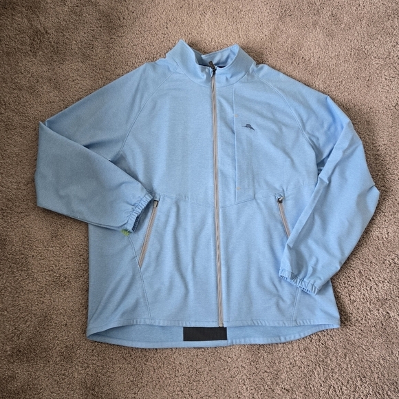 Tommy Bahama On Par Jacket In Banff Blue Men's size XXL Big and Tall  Relaxed - Picture 10 of 16